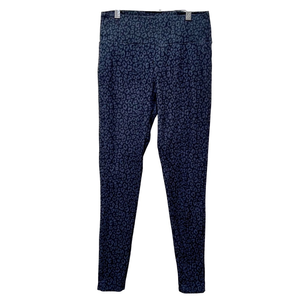 Agnes & Dora Leopard Print Leggings Women's XL High Rise Stretchy Pants